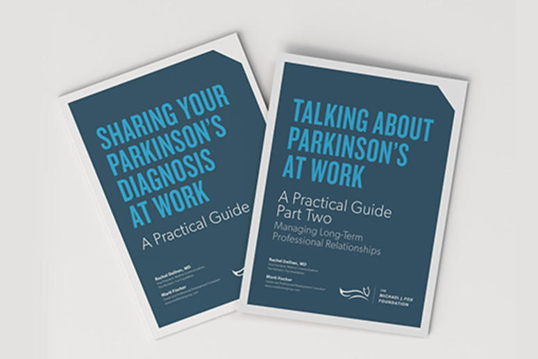 Two practical guides to talking about Parkinson's at work.