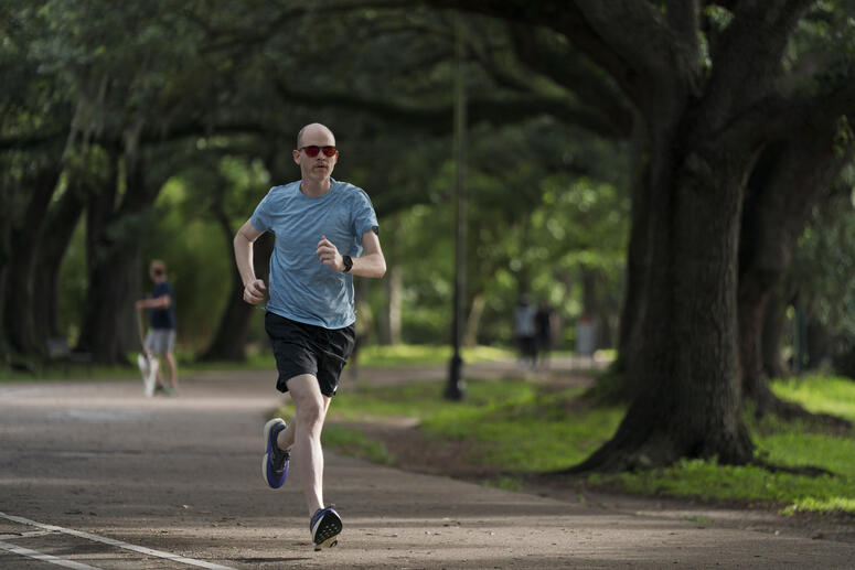 Kevin running