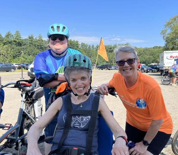 Ann-Marie with the Portland Wheelers.