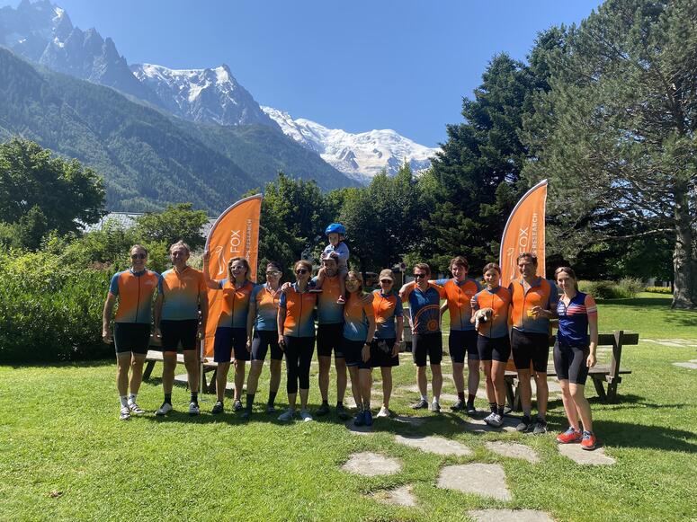 The Chamonix Tour de Fox brings together people from across the world.
