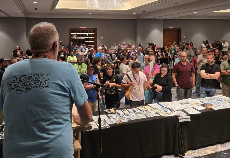 Team Cul de Sac at the Heroes Convention.