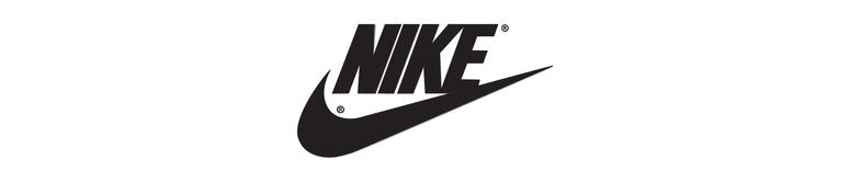 Nike logo.