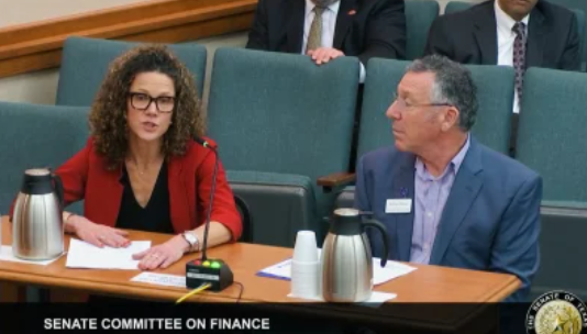 Keri Shaw testifies in favor of Senate Bill 5 in front of the Texas Senate Committee on Finance.