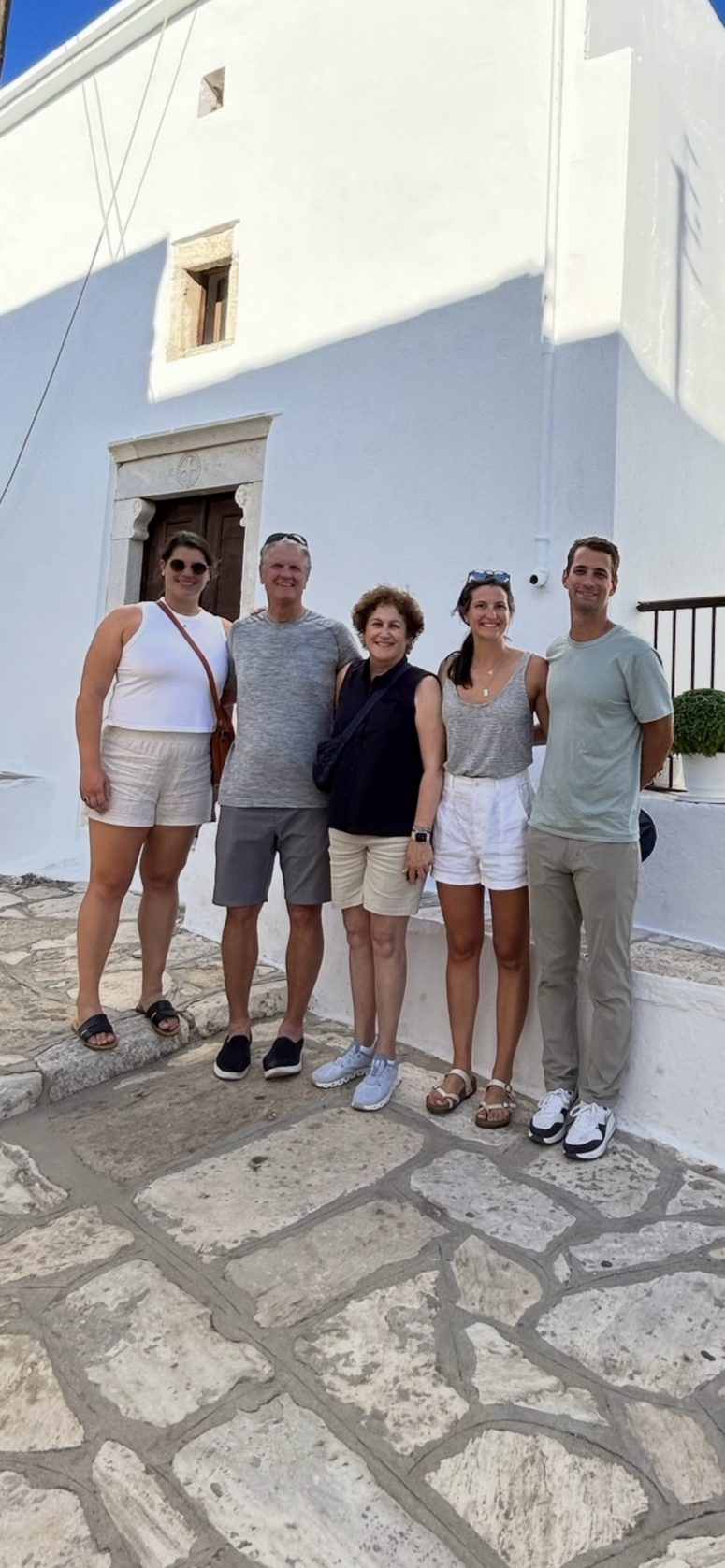 Alix, Tom, Stephanie, and Emily Wilde and Brian Reilly