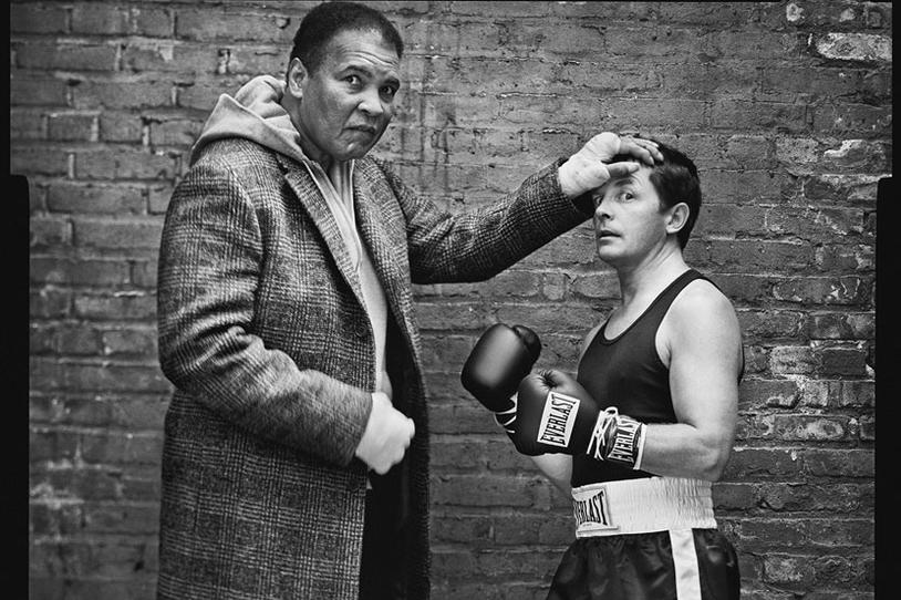 Muhammed Ali and Michael J. Fox.