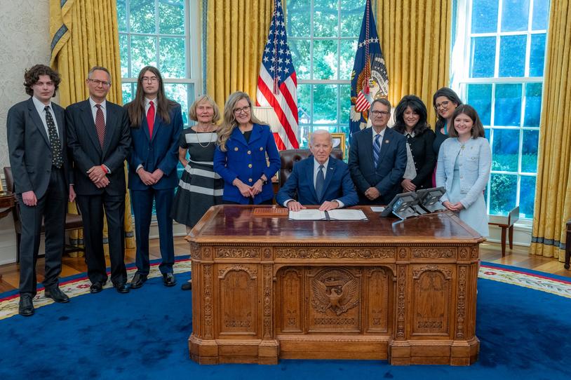 President Biden signs the National Plan to End Parkinson's Act