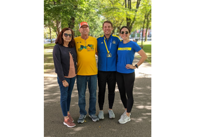 Christina and Steve Doty, Aaron and Bethany Parker