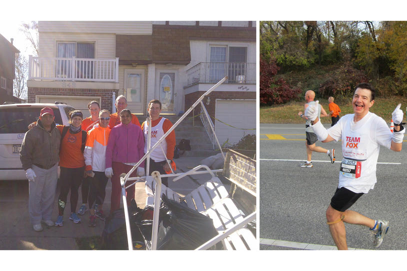 FOX FOTO FRIDAY: Team Fox Runner David Weber Supports Sandy Relief, Fulfills Marathon in Philly