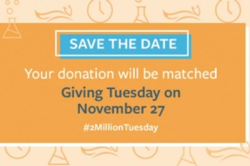 Save the Date Giving Tuesday 2018