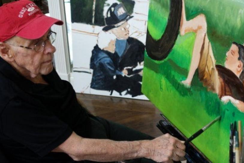 Painting with Parkinson's: One Team Fox Member Finds His Passion