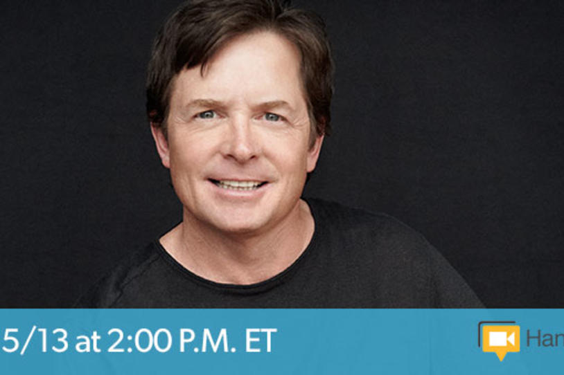 Join Michael J. Fox as He Answers YOUR Questions in a Google+ Hangout on Monday April 15 at 2 p.m. ET
