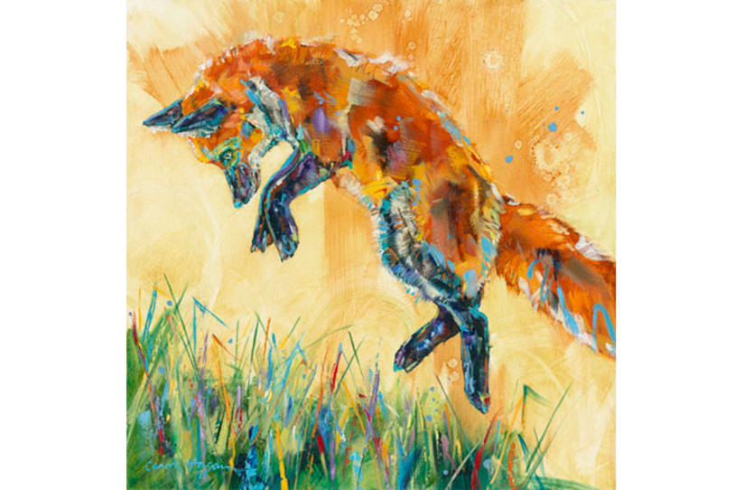 Limited Edition Fox Painting Benefits Team Fox – Get Yours Today