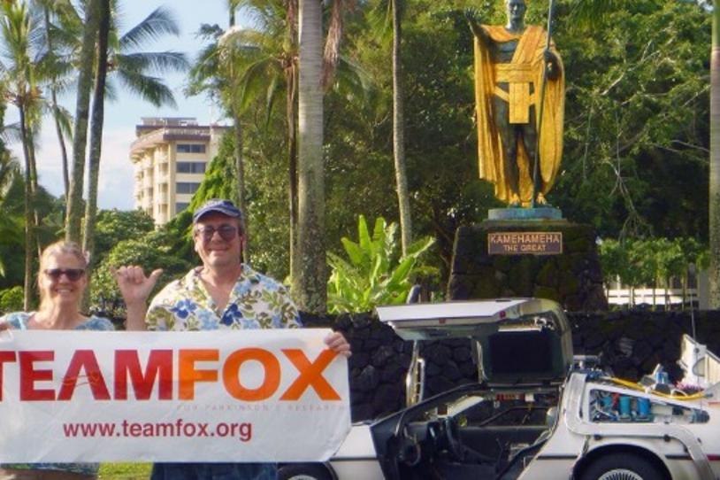 Fox Foto Friday: Replica DeLorean Completes US Tour in Support of Team Fox
