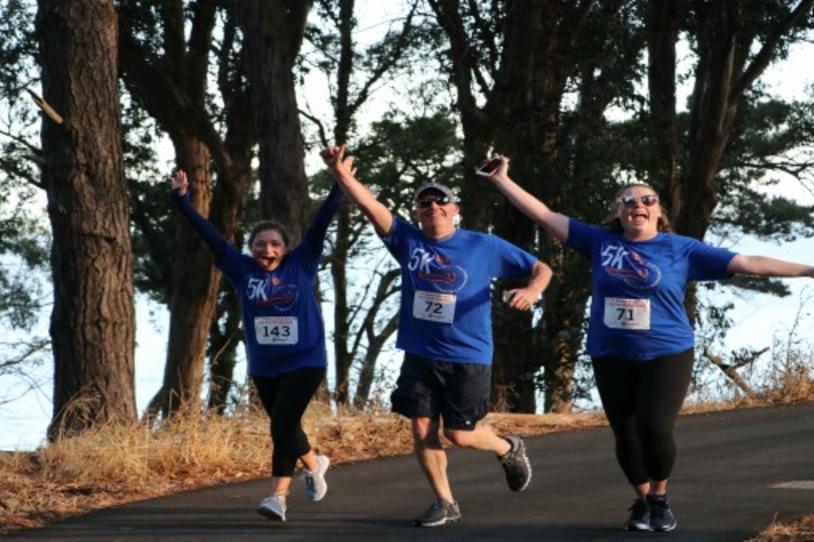 Moving a Cure -- and Fitness Goals -- over the Finish Line