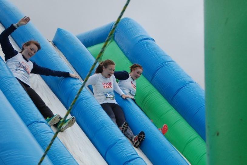 Insane Inflatable 5K Race for Team Fox? Why Not!