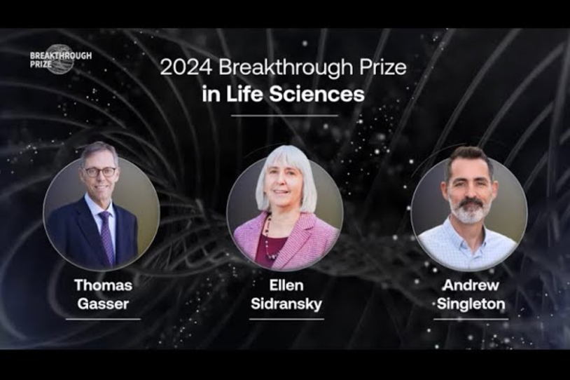 Three winners of the "Oscars of Science"