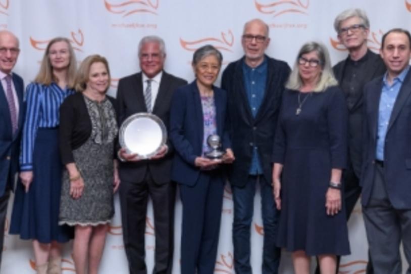 Research Prize Winners with MJFF Leadership