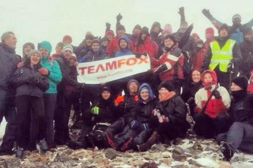 Fox Foto Friday: Irishman brings Team Fox Spirit to Summit of Mt. Errigal