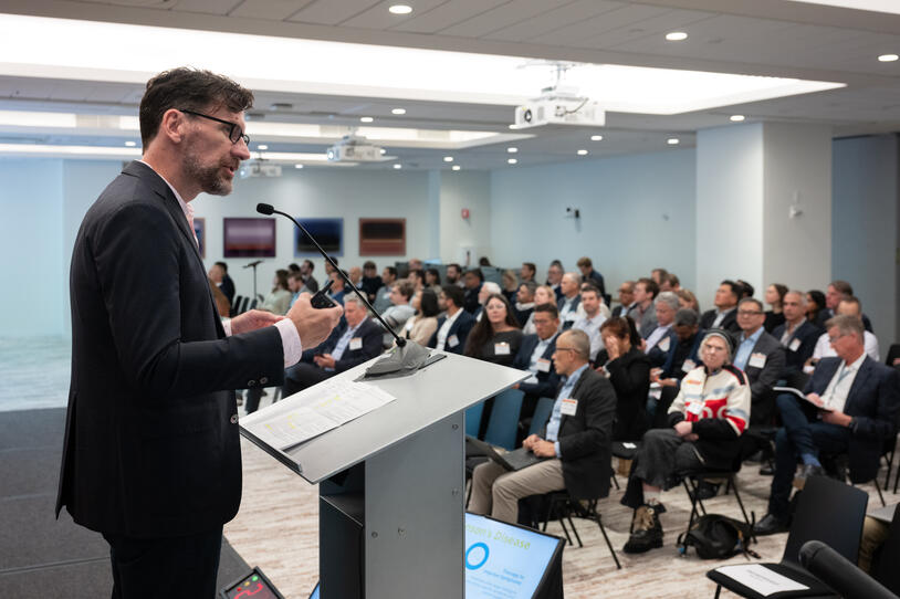 Chief Scientist Brian Fiske, PhD, encourages researchers and industry leaders to collaborate with MJFF ahead of its annual Parkinson's Disease Therapeutics Conference.