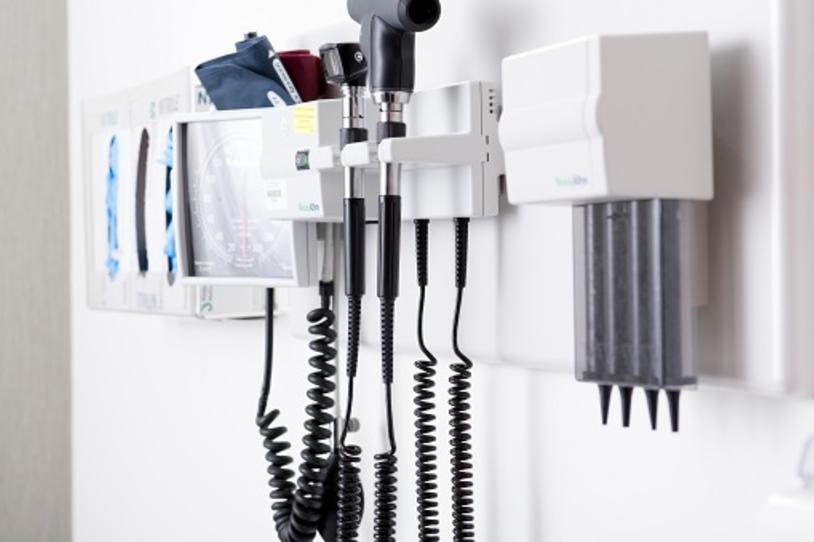 Equipment at a doctor's office
