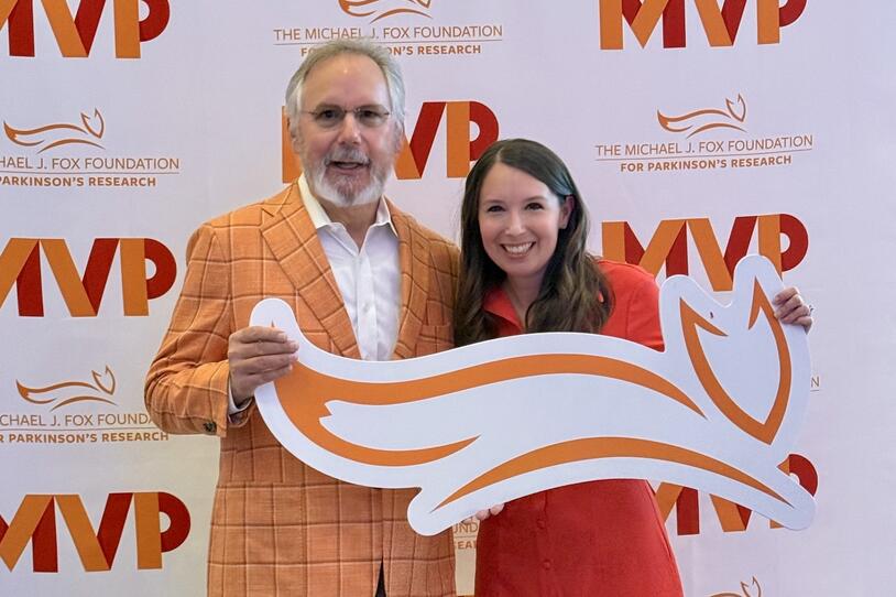 Madison with her dad, Gary, at the 2026 MVP Awards Celebration.