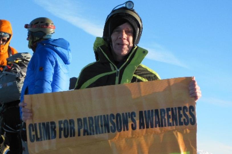 Fox Foto Friday: Mountain Climbing for Parkinson's Disease Awareness