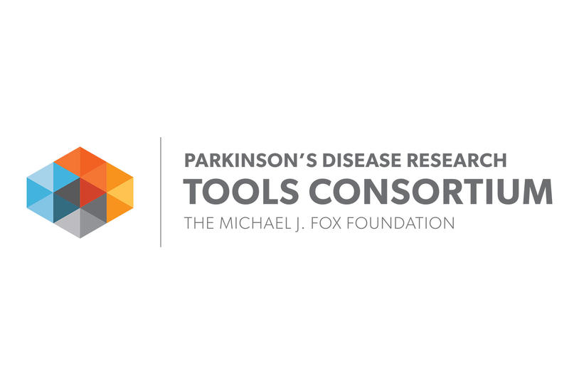 Logo for the Parkinson's Disease Research Tools Consortium at The Michael J. Fox Foundation