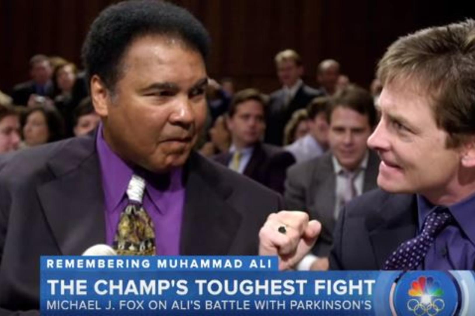 Michael J. Fox on Muhammad Ali's Impact on Parkinson's Awareness(00)