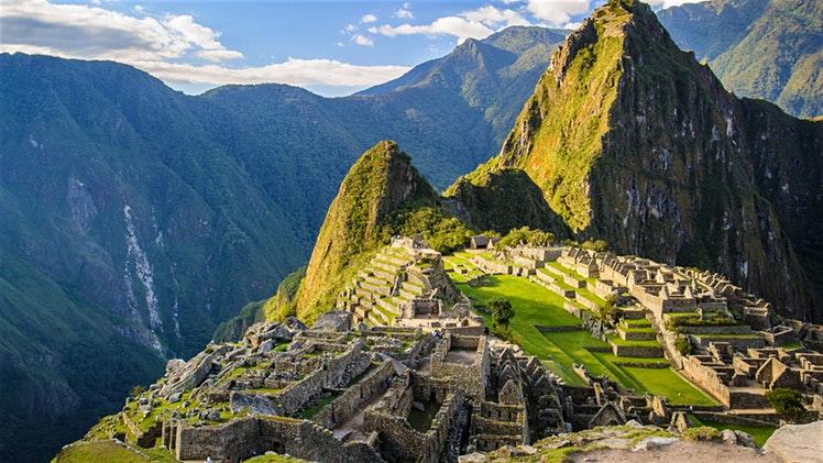 The famous Machu Picchu sungate