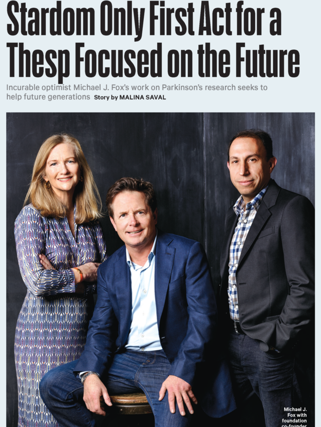 Variety named Michael J. Fox Philanthropist of the Year