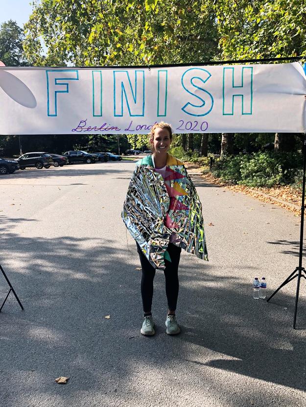 Berlin Marathon, Elizabeth Adam