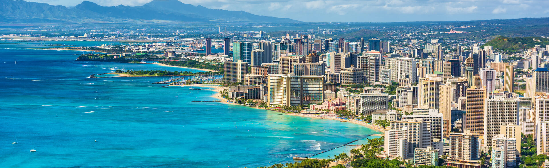 skyline image of honolulu