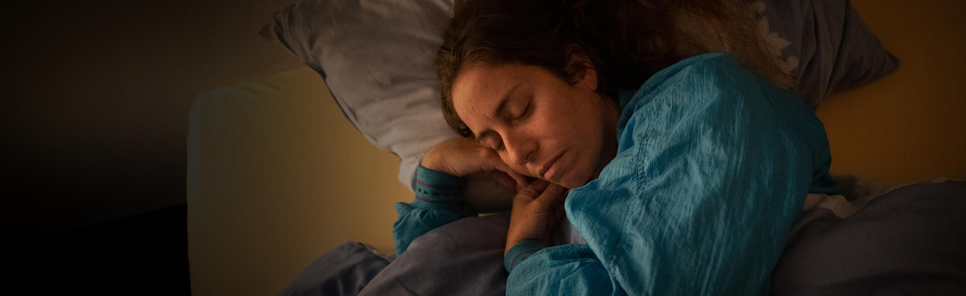 Woman sleeping