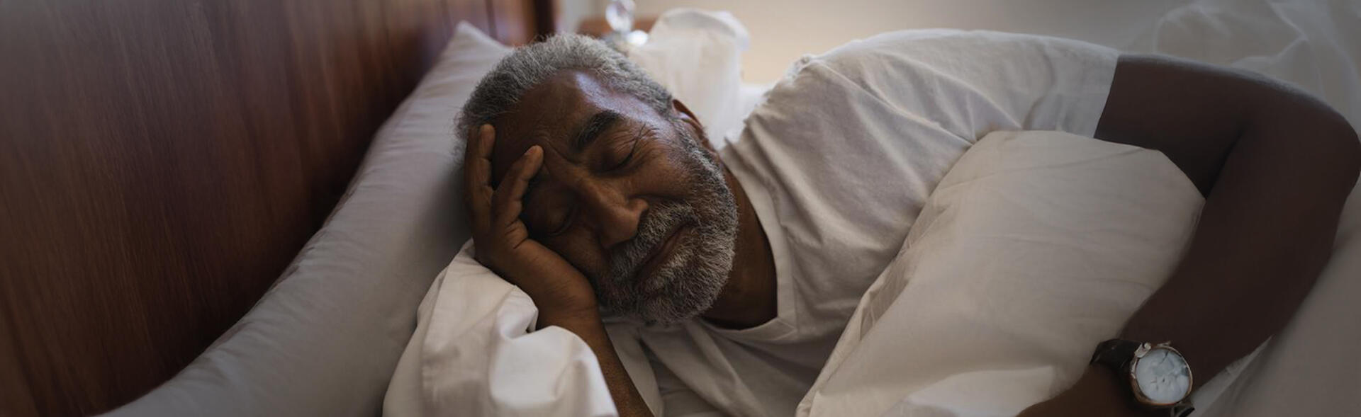 Older Gentleman Asleep