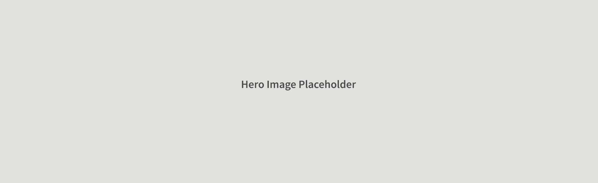 placeholder hero image