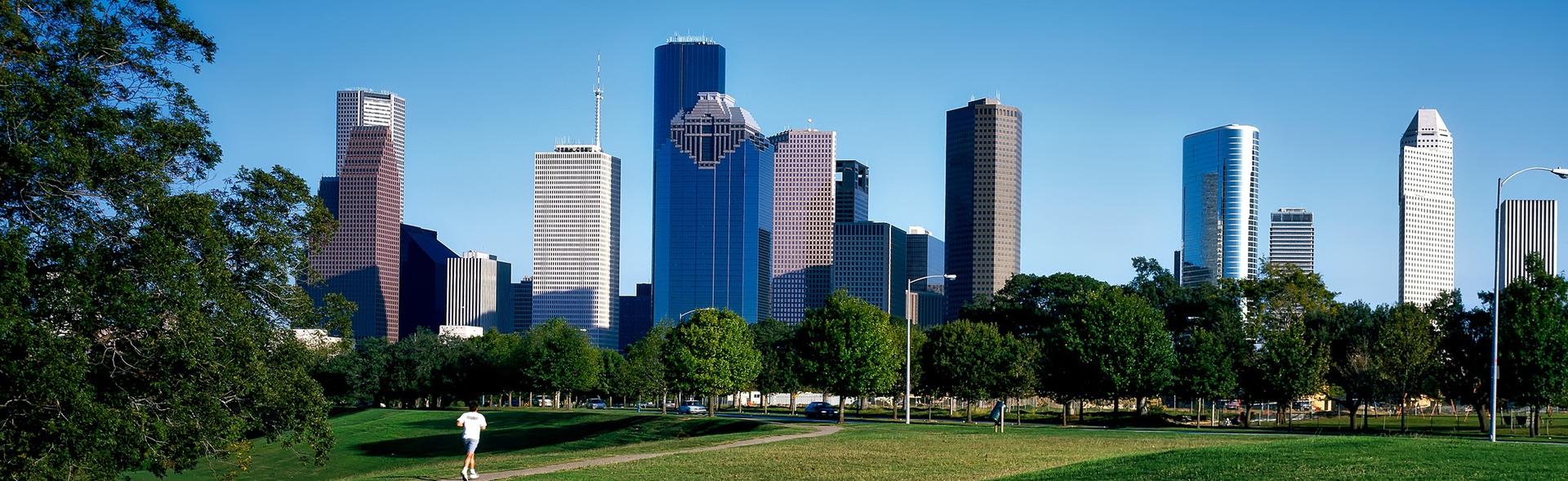 Houston skyline during the day