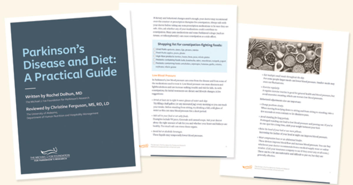 Updated Guide: Diet and Parkinson's | Parkinson's Disease