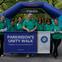 One team at the finish line of the 2024 Parkinson's Unity Walk