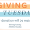 Giving Tuesday: Your donation will be matched