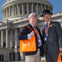 Parkinson's advocates William Clinch and Kevin Kwok visit with members of Congress to share their stories during the 2019 Parkinson's Policy Forum.