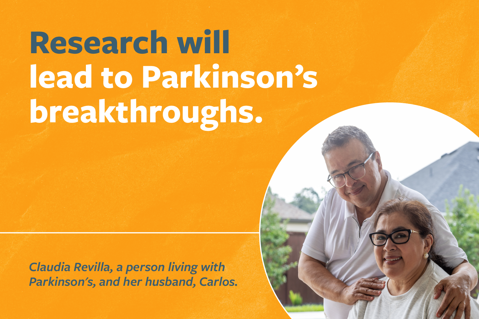 Research will lead to Parkinson's breakthroughs.