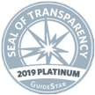 GuideStar 2019 Platinum Seal of Transparency